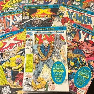 X-Men 12 Part Crossover Series X-Cutioners Song